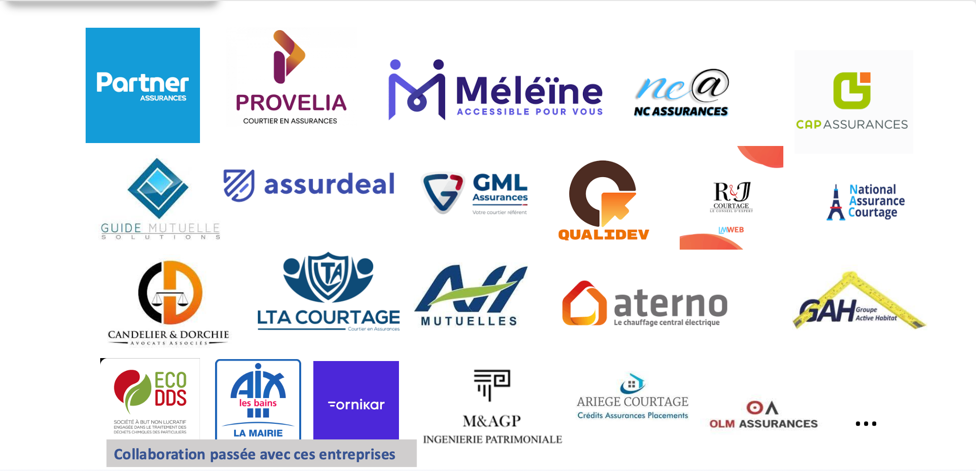 Références clients — cabinets de courtage et structures assurance accompagnés